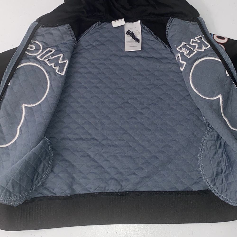 Disney Mickey Mouse Boy’s Full Zip Hoodie Jacket Size 6 - Picture 4 of 8